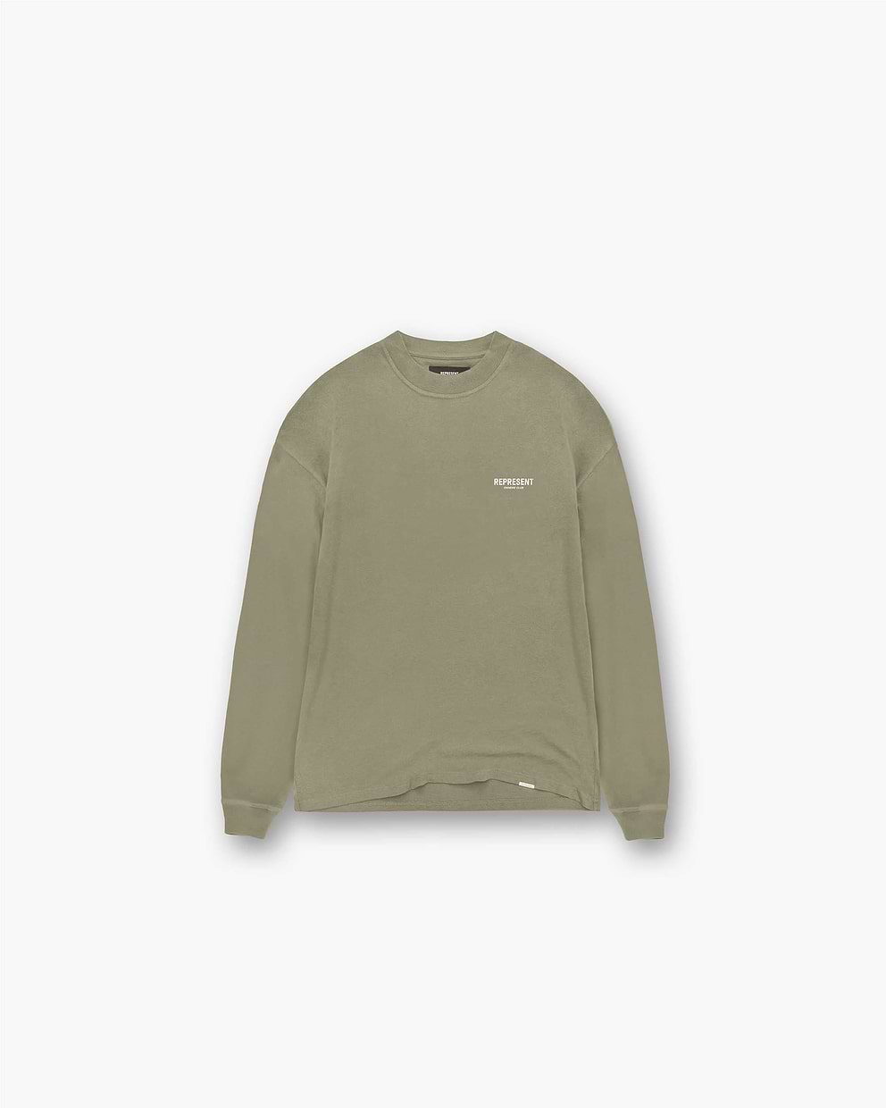 Represent Owners Club Long Sleeve T-Shirt - Olive
